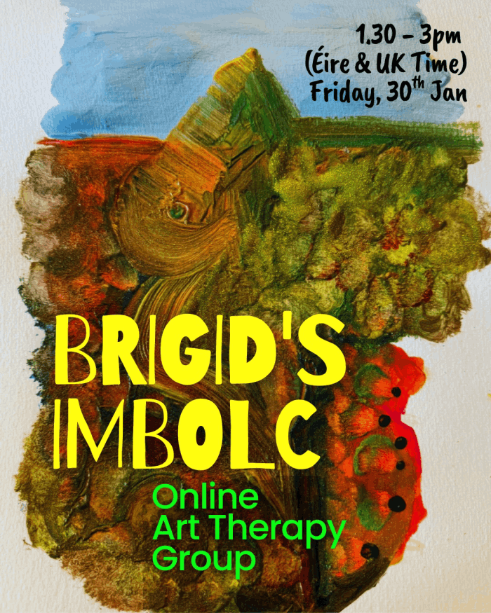 #brigidsday #arttherapy #irish #irishinbritian #ireland #goddess #queerjoy #queer
